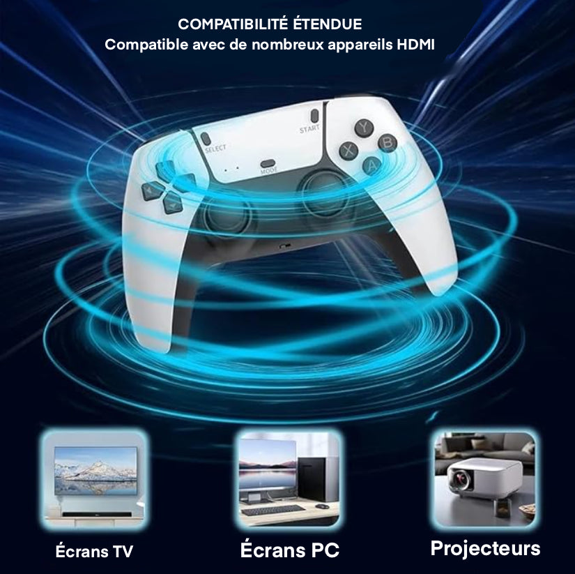 Debinat ™ -CONSOLE SANS FIL + DE 60 000 JEUX SOUS LICENCE + 2 MANETTES OFFERTES