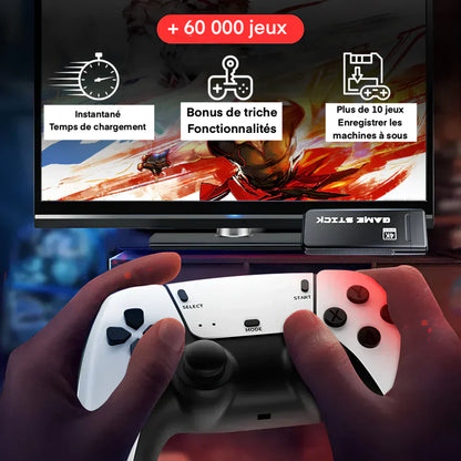 Debinat ™ -CONSOLE SANS FIL + DE 60 000 JEUX SOUS LICENCE + 2 MANETTES OFFERTES