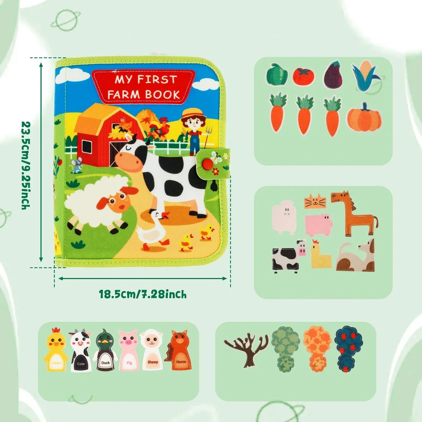 Livre d’Histoires Éducatif de la Ferme Montessori